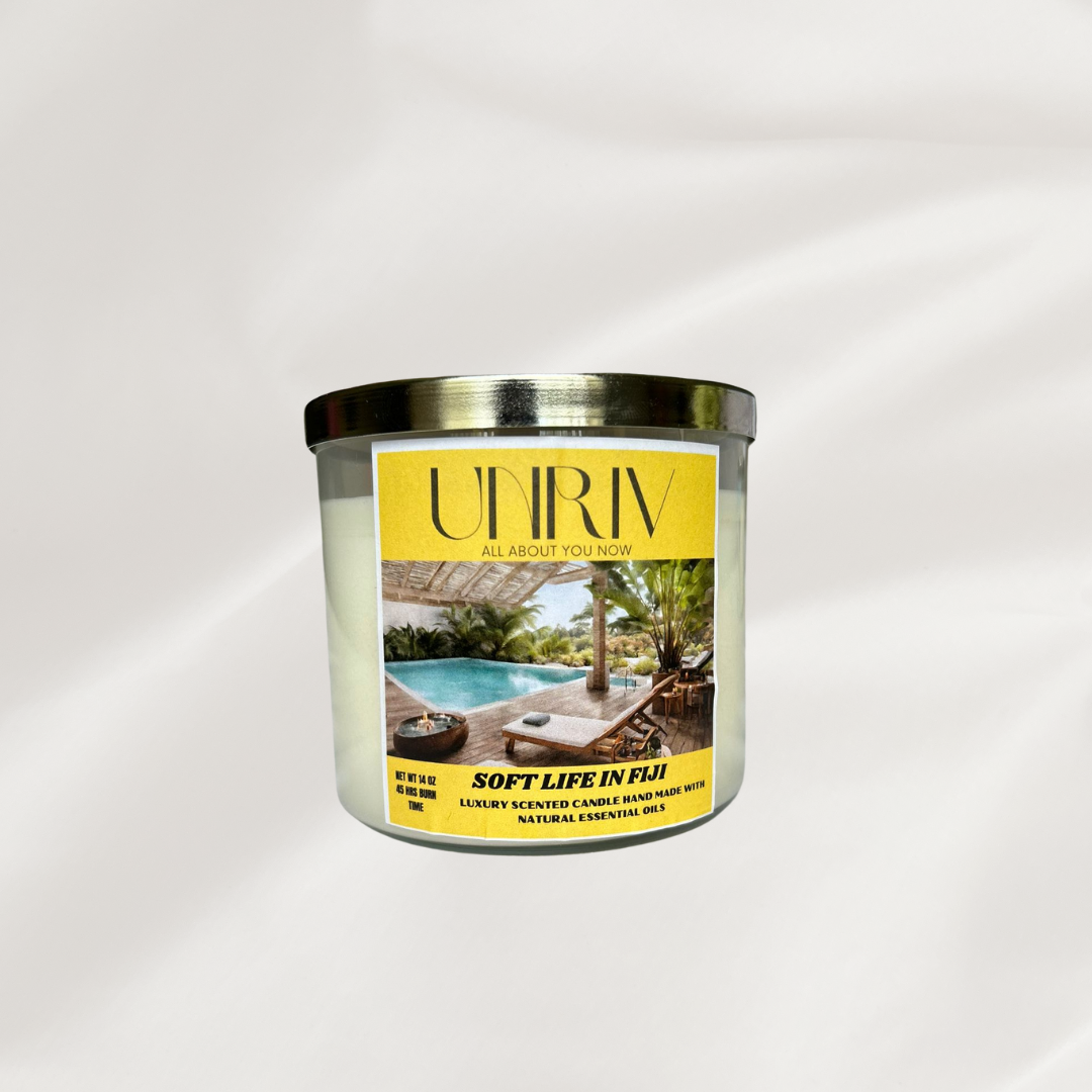 SOFT LIFE IN FIJI, AROMATIC CANDLE, 14 OZ