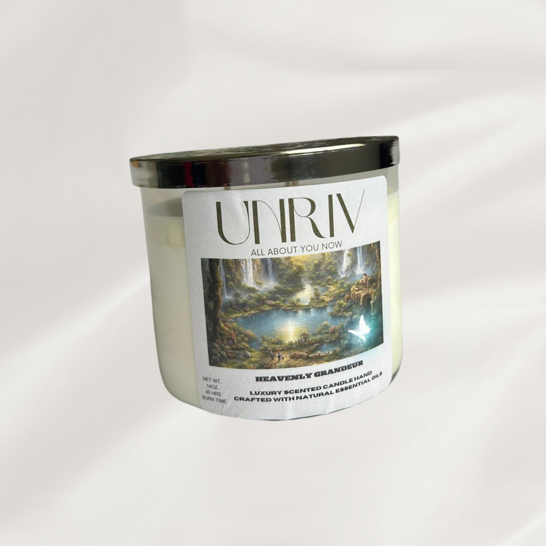 HEAVENLY GRANDEUR, AROMATIC CANDLE, 16 OZ